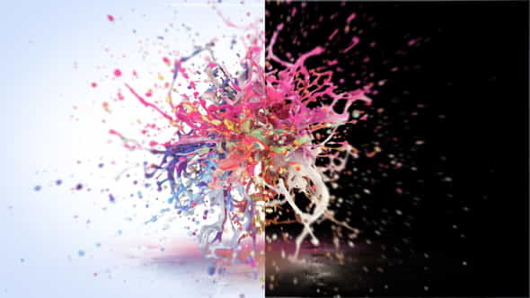 Colorful Paint Logo Reveal - VideoHive 29283324