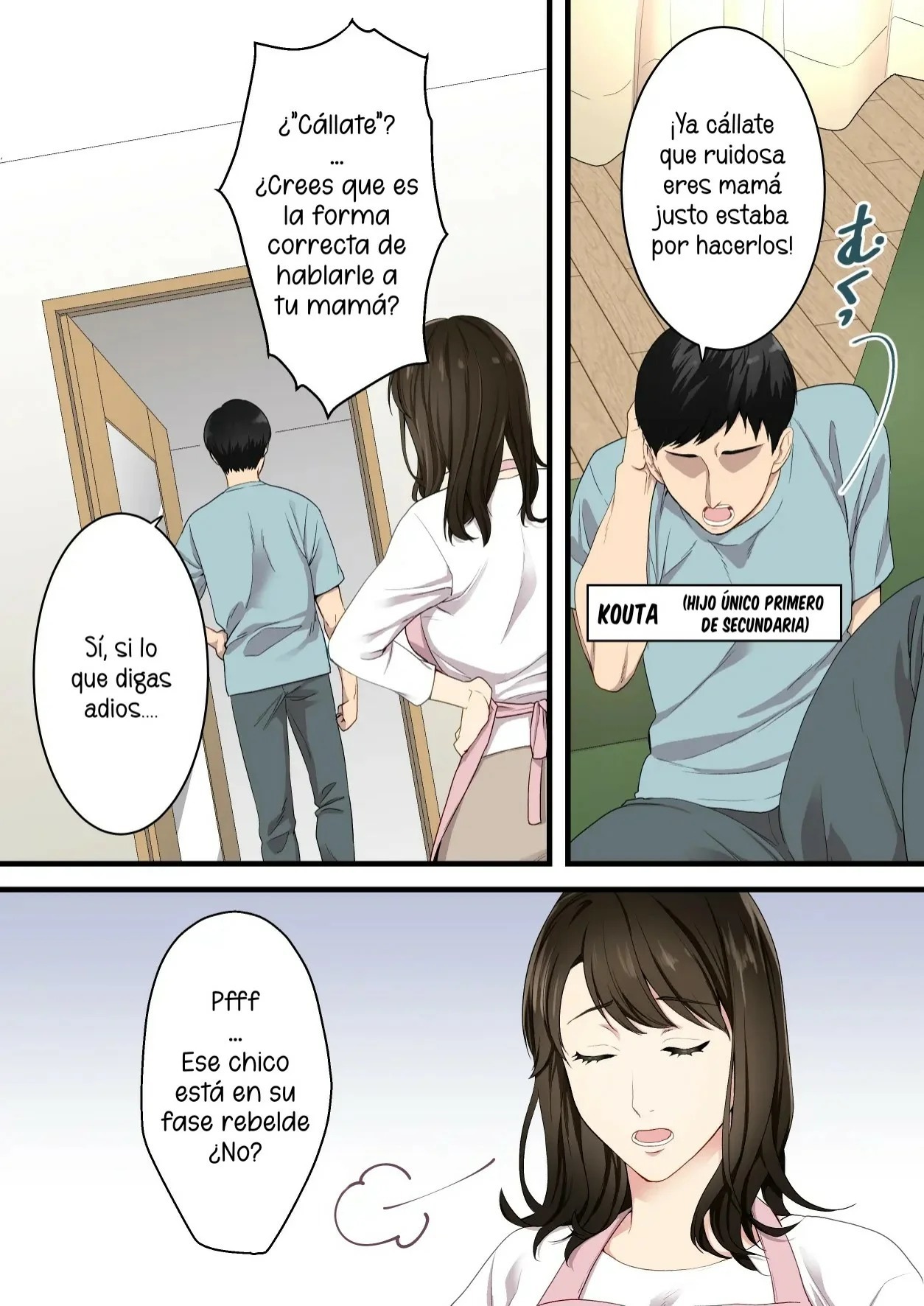 [Yuriko Club] Naka no Warukatta Haha to Musuko ga Amaama Couple ni Naru made [Spanish] [McLovin] [Digital]