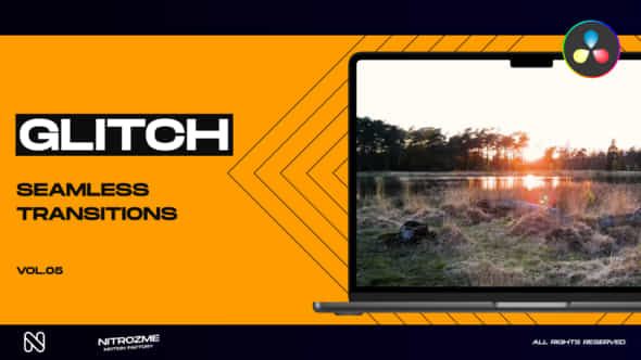 Glitch Transitions - VideoHive 47715696