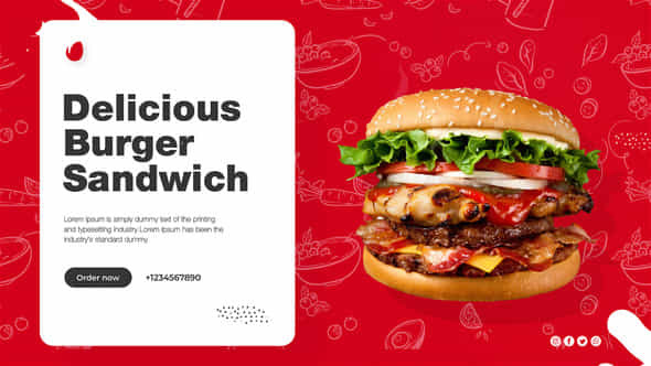 Food Slideshow - VideoHive 45945650