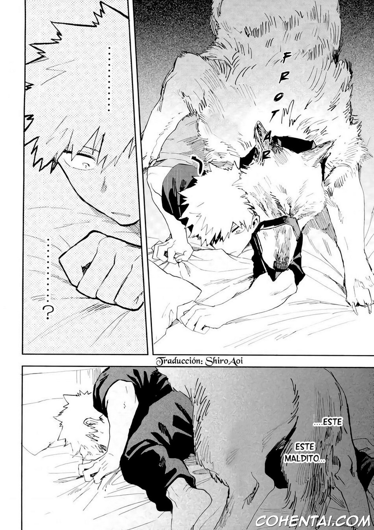 Kedamono yo Iradachi ni Tsume o Fukume (Boku no Hero Academia) xxx comics manga porno doujin hentai español sexo 