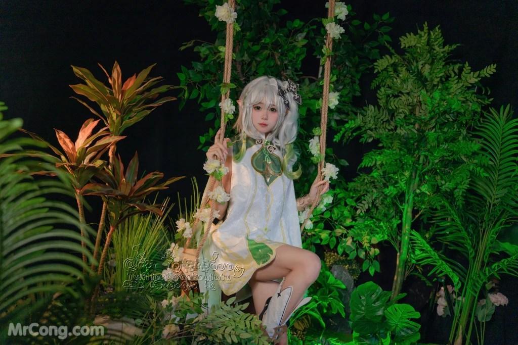 Coser@黏黏团子兔: 万年萝莉纳西妲 (40 photos)(1)