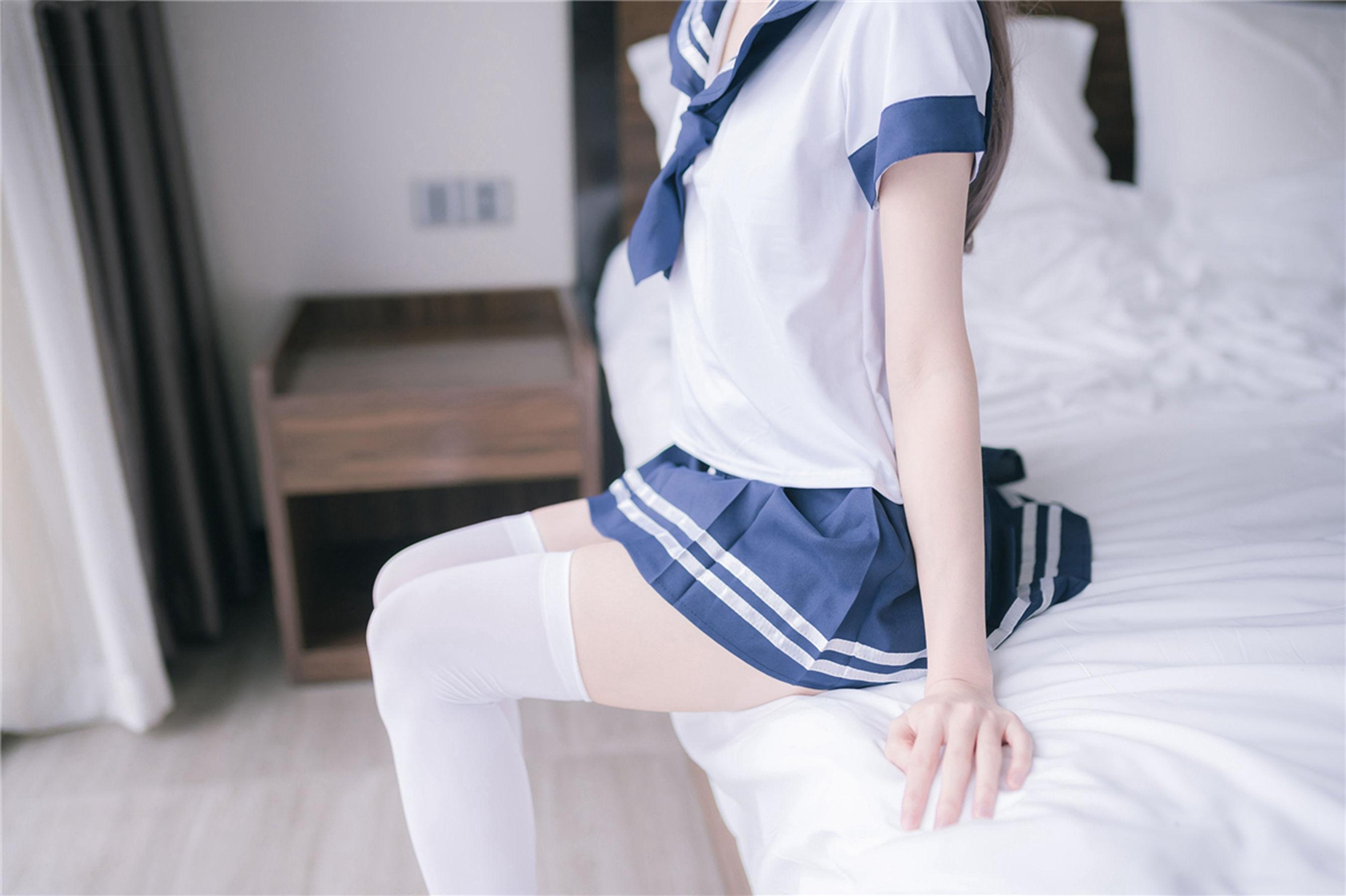 [风之领域] NO.084 白丝水手服 写真集(8)