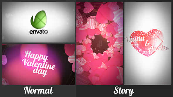 Happy Valentine Intro - VideoHive 42929904