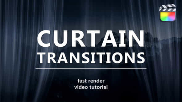 Curtain Transitions - VideoHive 48525571