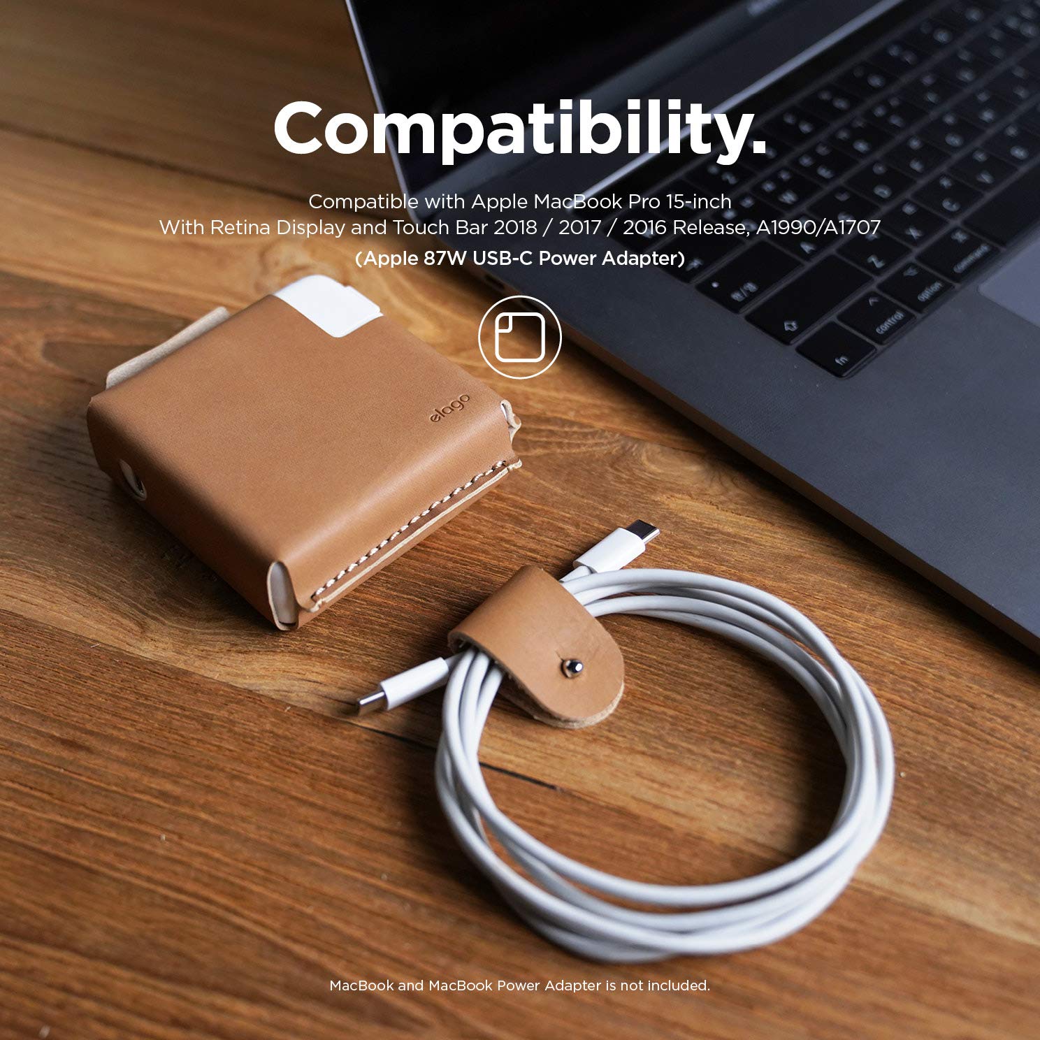 macbook charger travel case