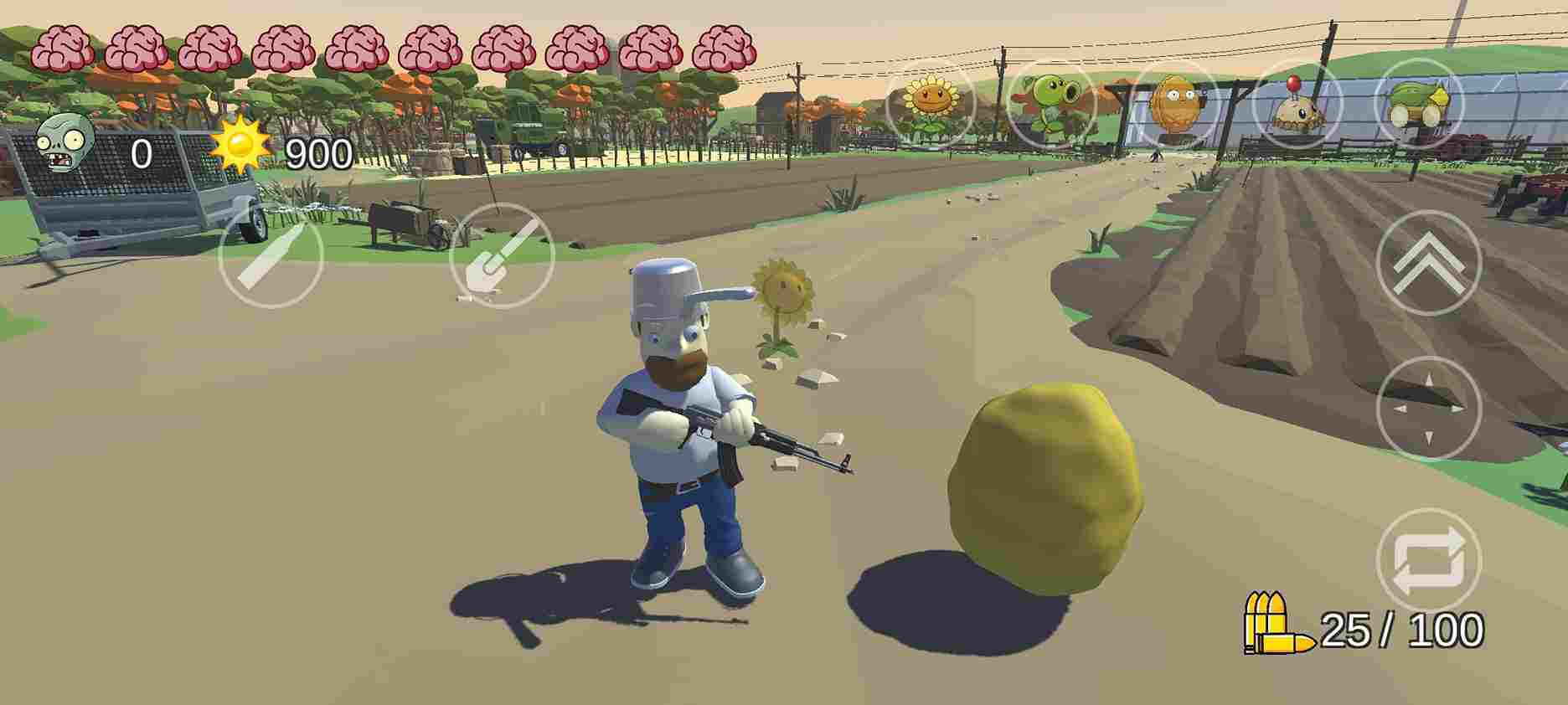 Plants Vs Zombies Warfare Garden Android