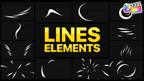 Lines Pack | FCPX - VideoHive 34401952