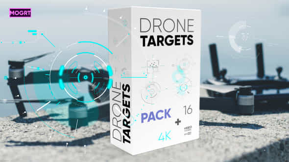 Drone Targets Pack - VideoHive 45875992