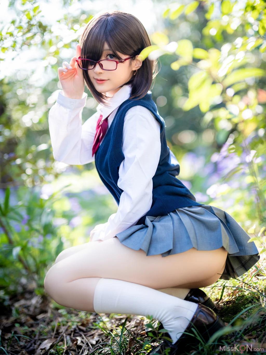 Coser@幼愛youmeko: 天乃莉莉纱 (27 photos)