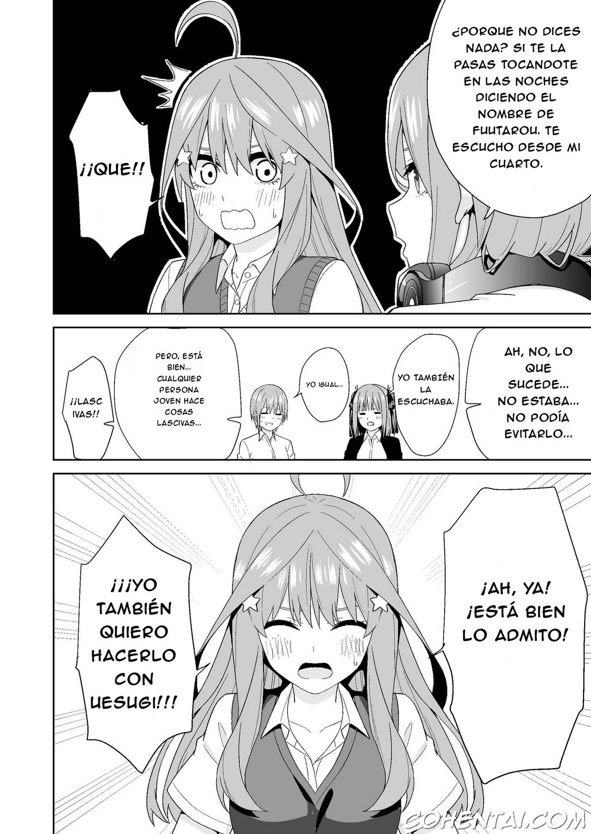 Gotoubun no Hajimete (Gotoubun no Hanayome) xxx comics manga porno doujin hentai español sexo 