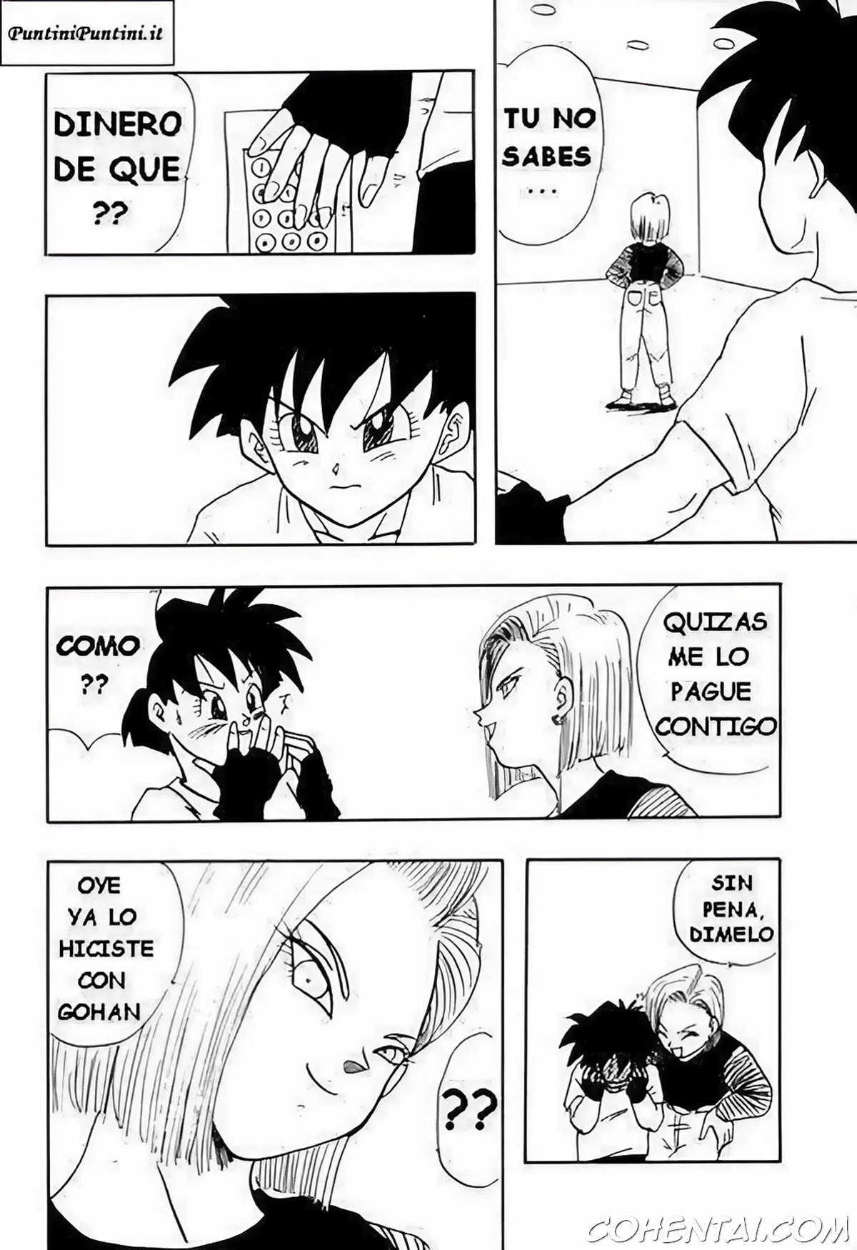 18-gou no Inbou (Dragon Ball Z) xxx comics manga porno doujin hentai español sexo 