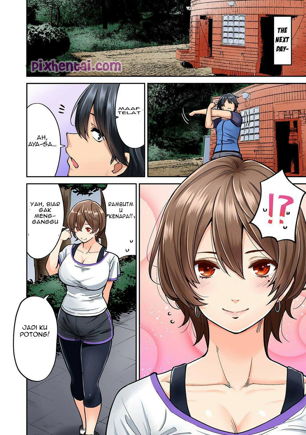Komik Hentai Sange Karena Jogging bersama Tetangga Bohay Manga XXX Porn Doujin Sex Bokep 05