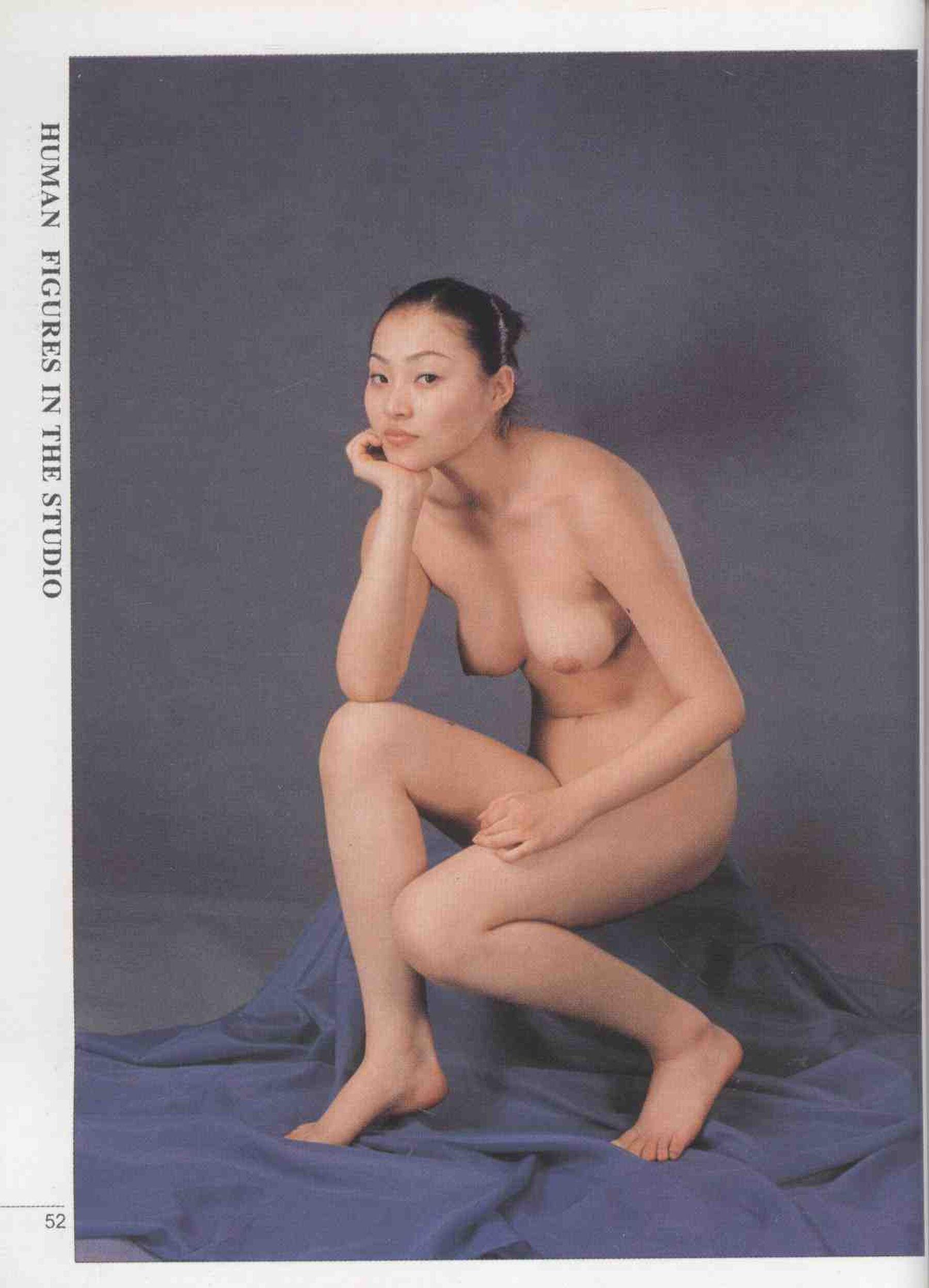 书籍扫描 实用人体模特摄影·坐姿篇(57)