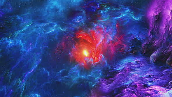 Space Nebulae and Spinning Wormhole - VideoHive 20528648