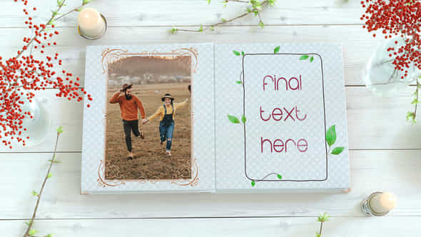 Wedding Or Valentines Day Photo Album - VideoHive 56271988