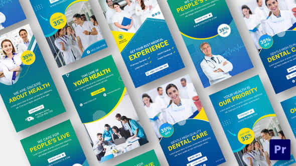 Medical Promo Stories - VideoHive 37196780