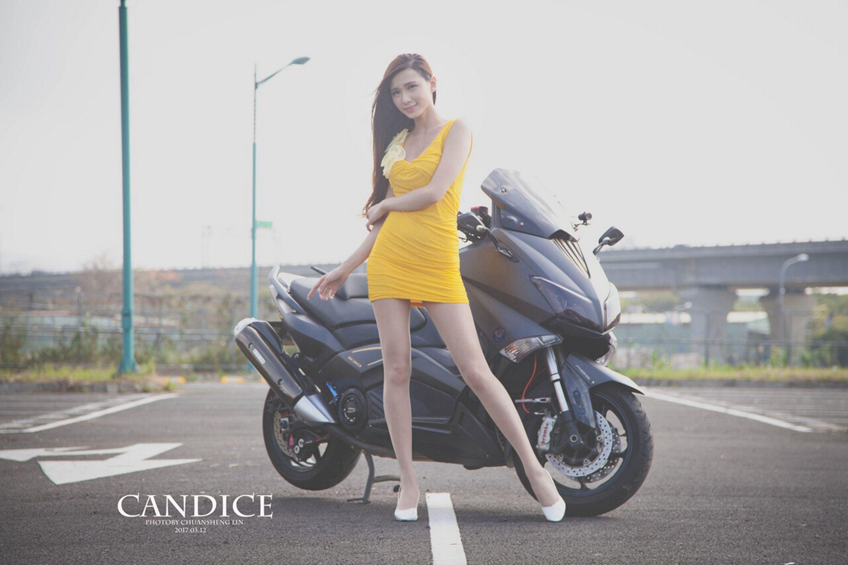 蔡译心Candice《动感时尚机车女郎》 [台湾女神] 写真集(13)