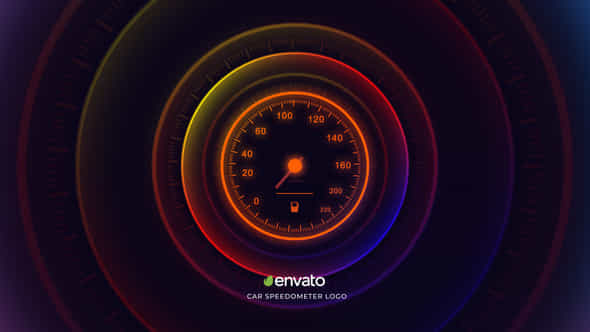 Car Speedometer Logo - VideoHive 44274458