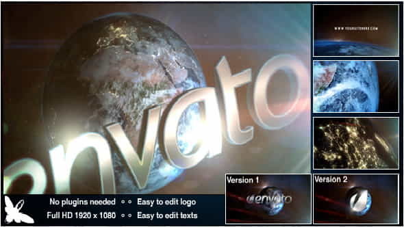 World Logo - VideoHive 4896070