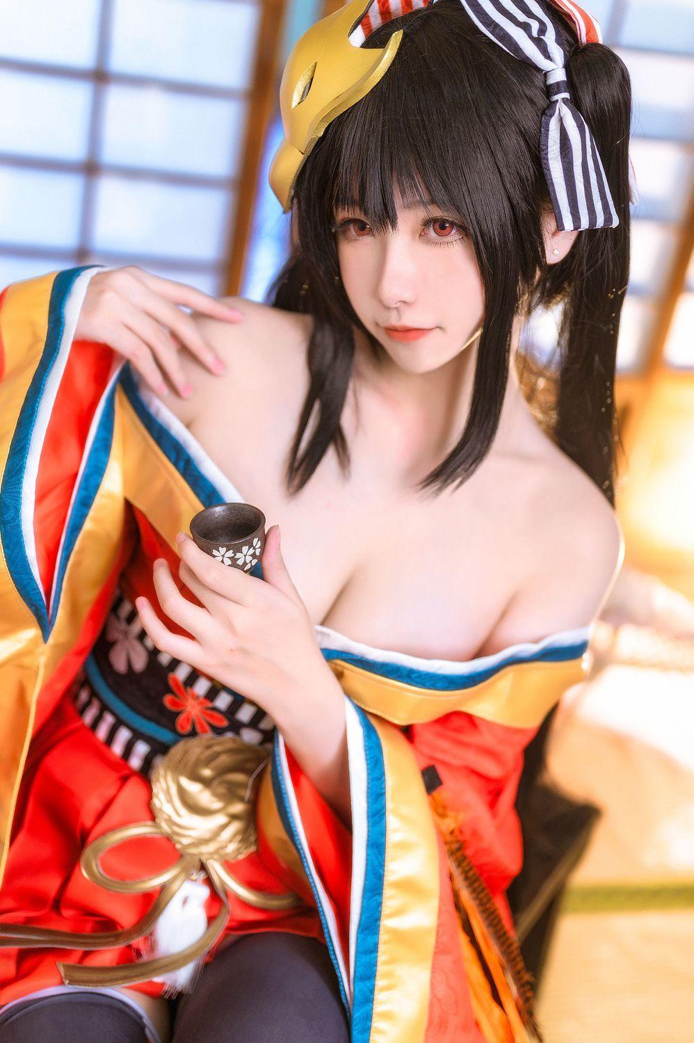 [福利女神cosplay] 微博妹子Momoko葵葵 - 大凤之和服(12)