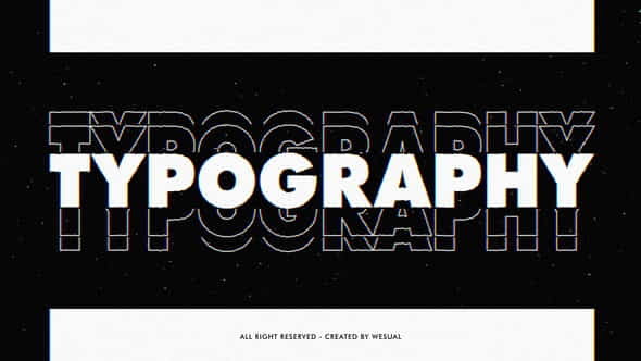 Glitch Kinetic Typography | Miscellaneous - VideoHive 29343738