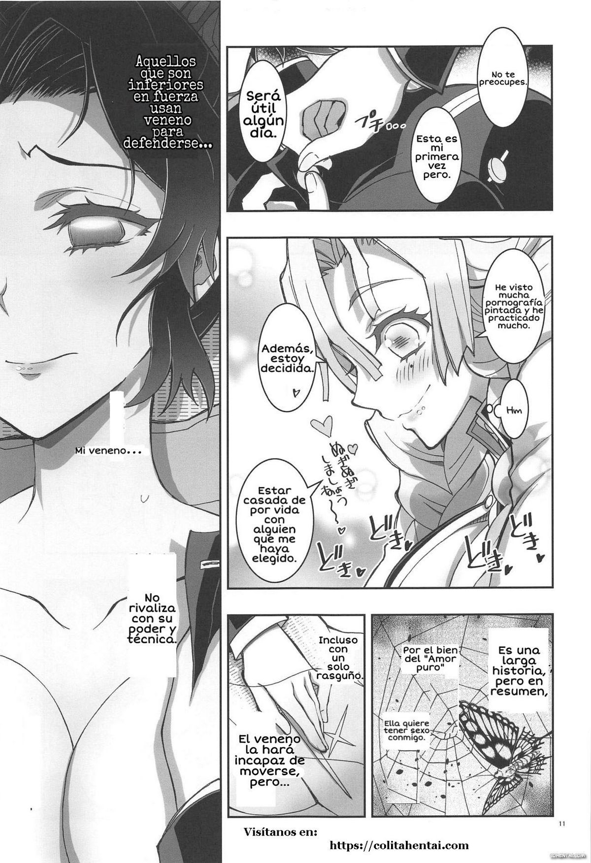 Mushi x Koi LOVERS (Kimetsu no Yaiba) xxx comics manga porno doujin hentai español sexo 