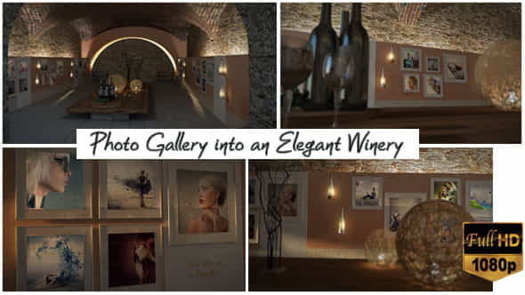 Photo Gallery In An Elegant - VideoHive 5644983