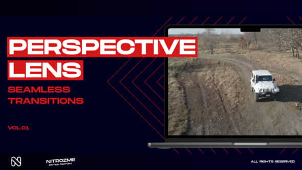 Perspective Lens Transitions - VideoHive 47617014