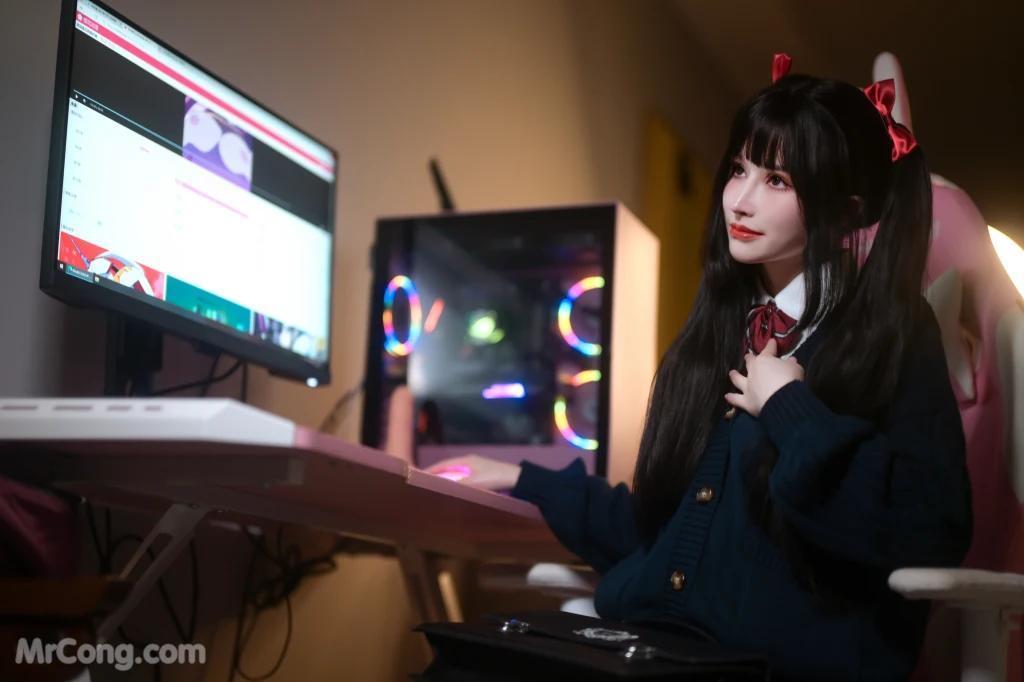 Coser@鹿八岁: JK少女的悸动 (120 photos )(43)
