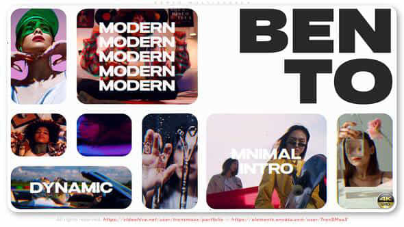Bento Multiscreen - VideoHive 58843538