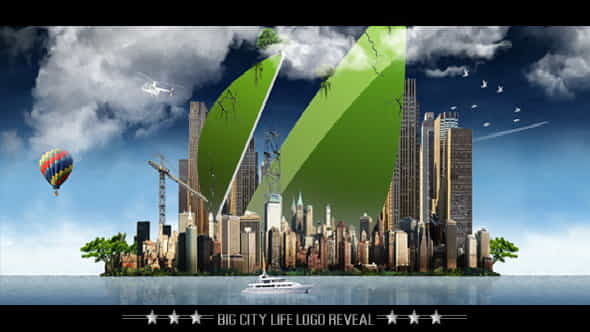 City Estate Intro Logo - VideoHive 4457875