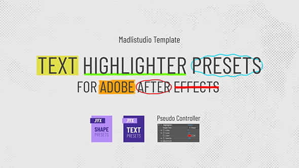 Text Highlighter Presets - VideoHive 28871094