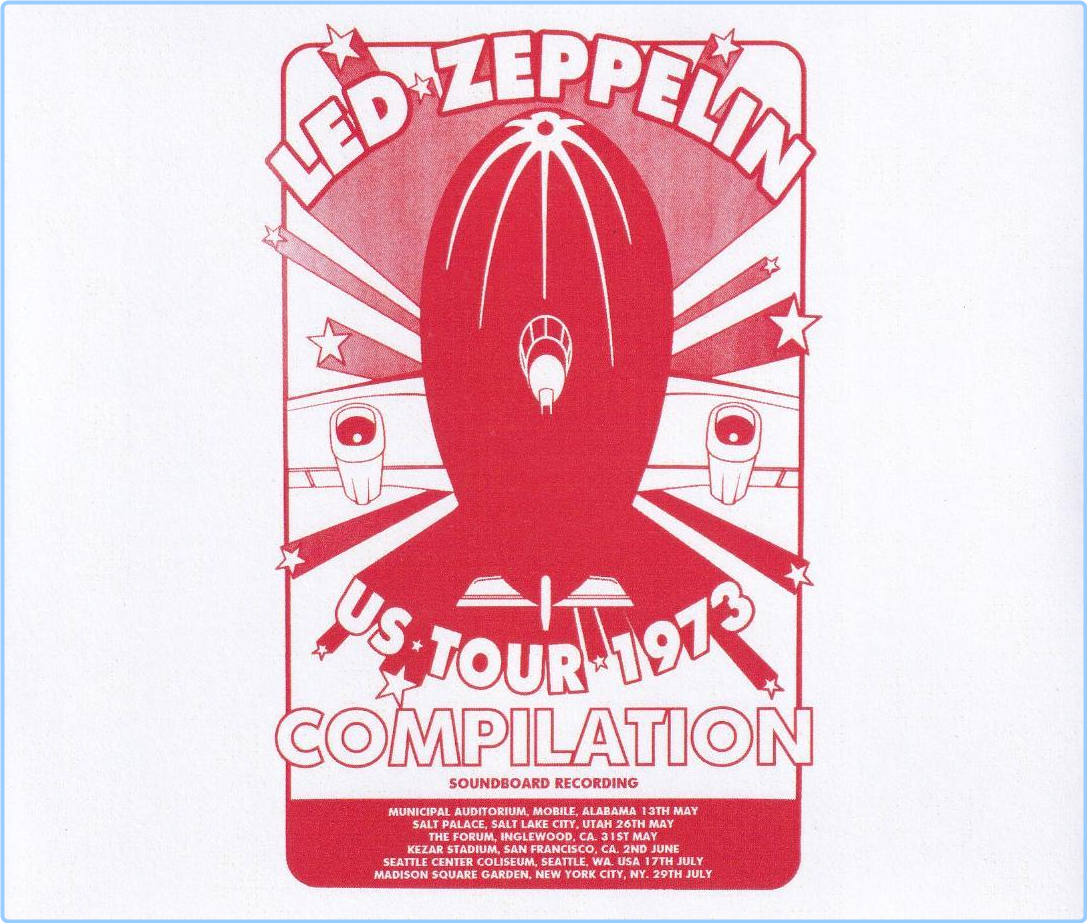 LED ZEPPELIN (1973) US TOUR COMPILATION No LabelLighthouse SFXNPOxE_o