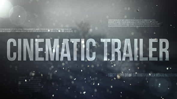 Modern Cinematic TrailerOpener - VideoHive 13069603