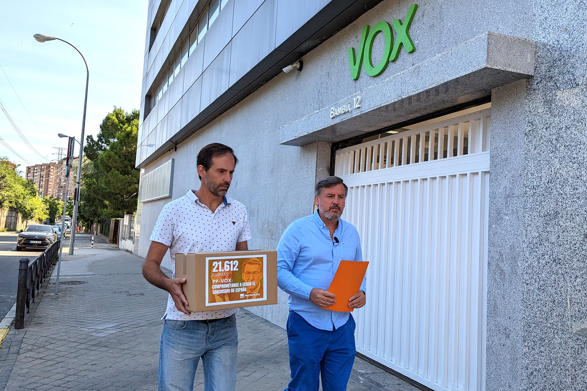 Foto cedida por Hazte Oír Foto cedida por Hazte Oir