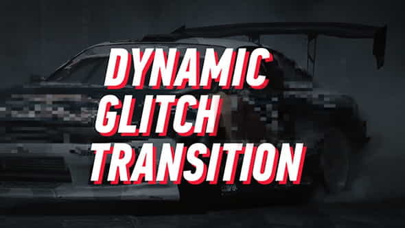 Dynamic Glitch - Lines Transition - VideoHive 19303394