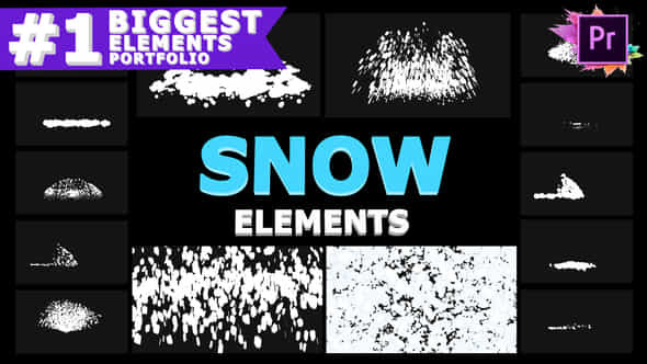 Cartoon Snowflakes - VideoHive 29606006