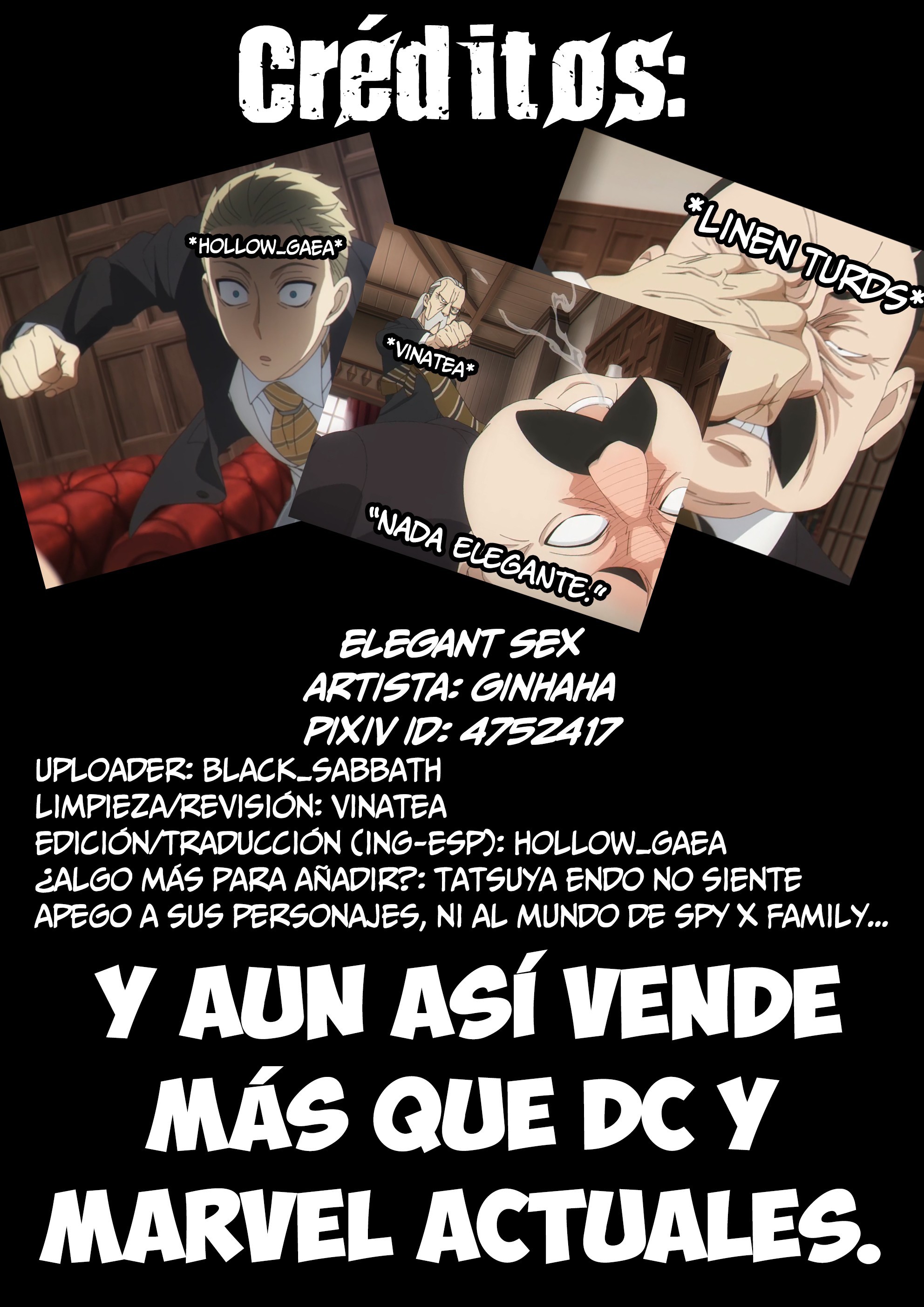 Elegant Sex (Spy x Family) xxx comics manga porno doujin hentai español sexo 