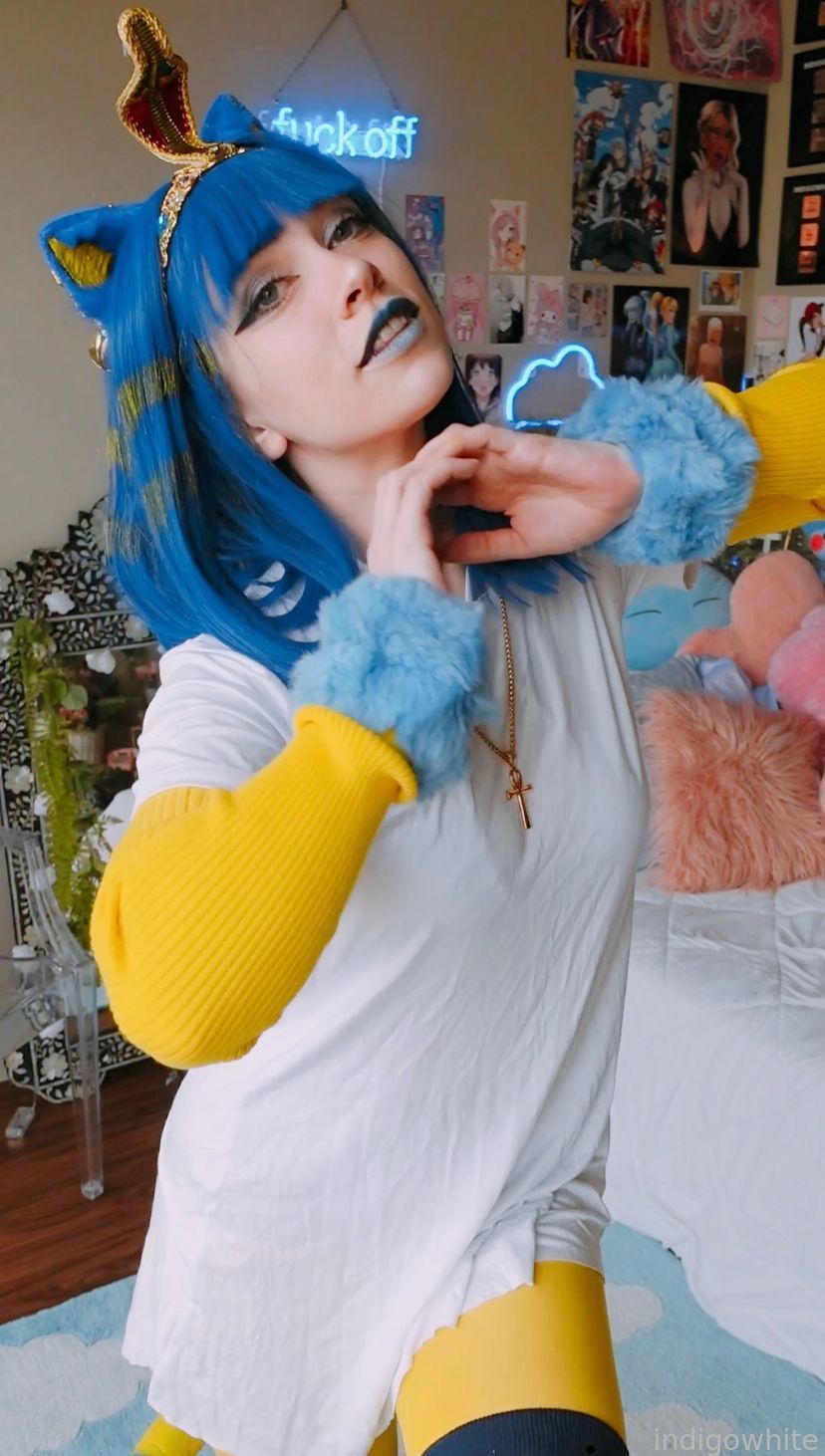 Indigo White - Ankha