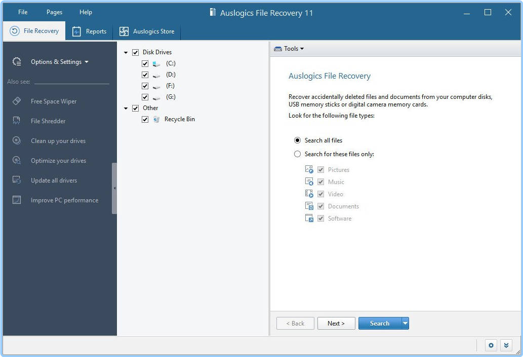 Auslogics File Recovery 11.0.0.6 Repack & Portable by 9649 4EuJPZ4M_o