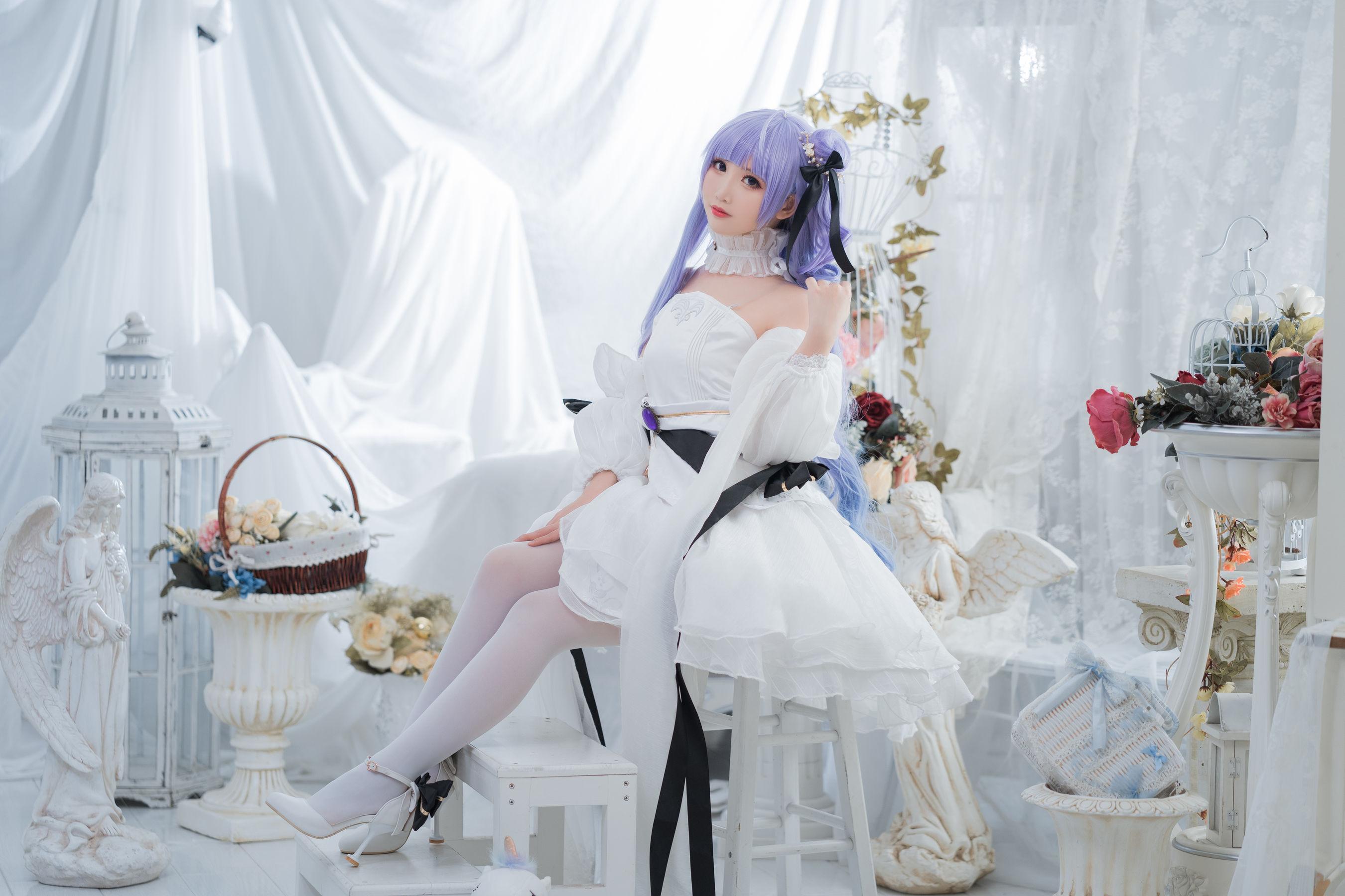 [Cosplay] 面饼仙儿 – 独角兽婚纱(13)