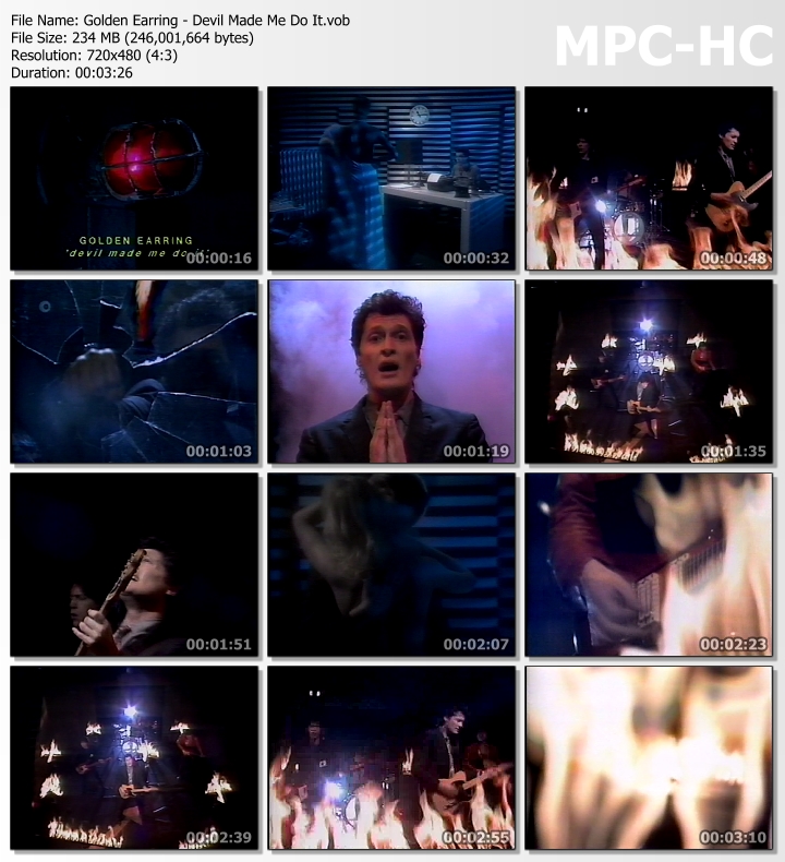 DVD Golden Earring Devil Made Me Do It [RockAmerica, 1983] (VOB) ShareMania.US