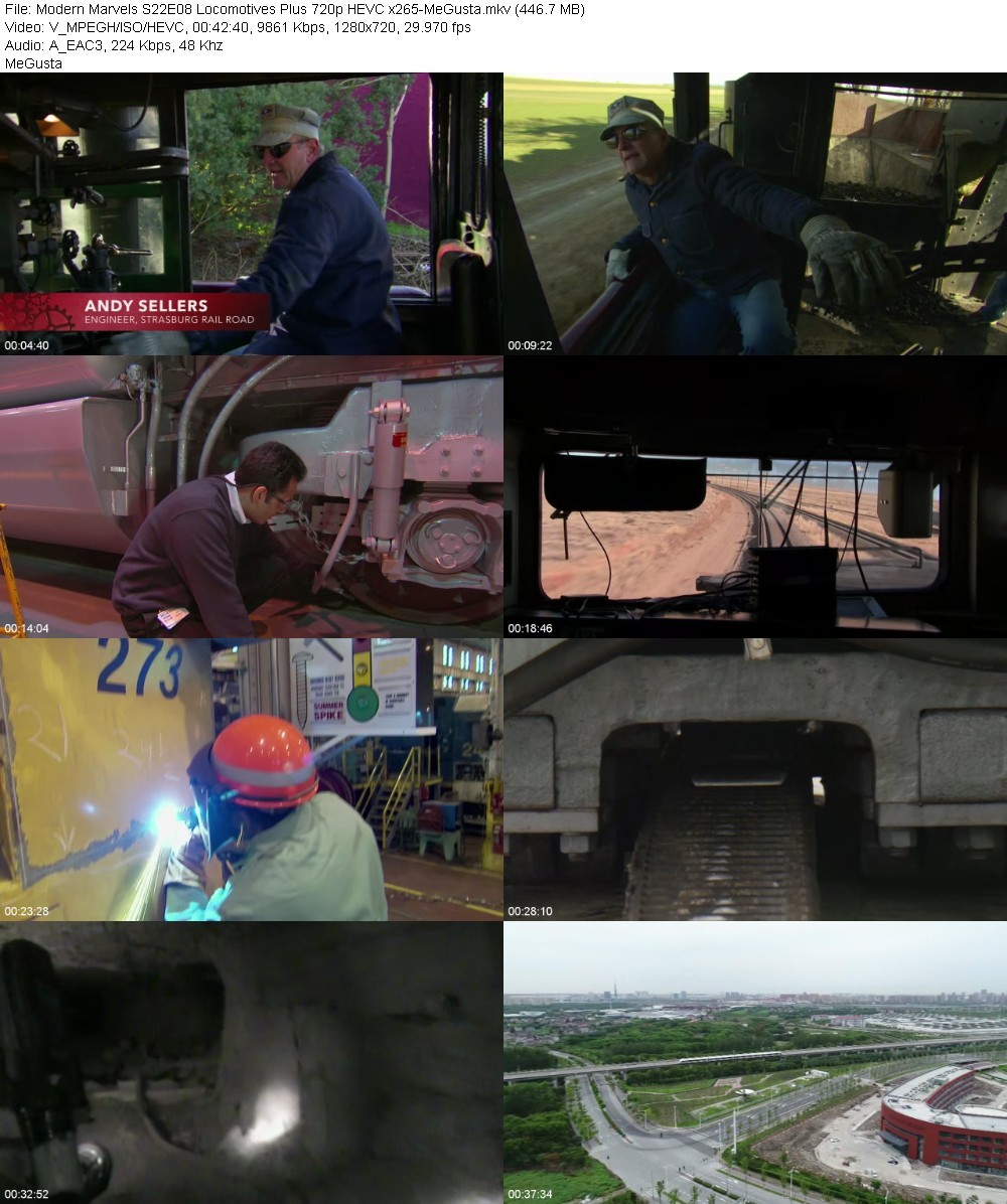 Modern Marvels S22E08 Locomotives Plus 720p HEVC x265-MeGusta