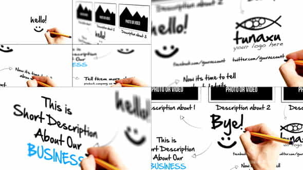 Sketch Presentation - VideoHive 2974845