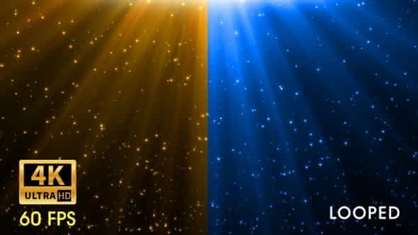 Light Rays and Sparkling Particles - VideoHive 33135721