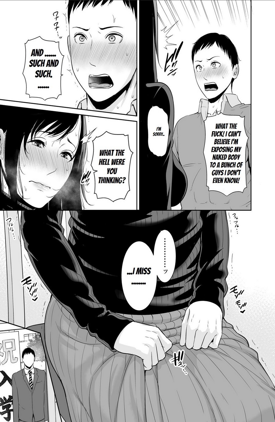 [Misaki (gonza)] Haha wa Yoru ni Saku Single Mother no Haishin Kiroku [英訳]
