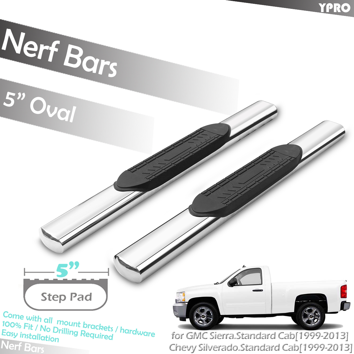 nerf bars for 2004 chevy silverado extended cab