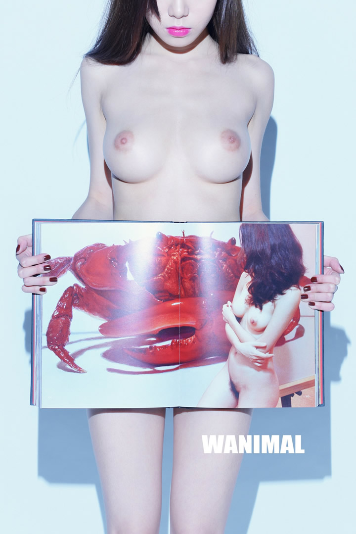 Wang Dong Wanimal's works of the beautiful women without holy light human body photo 19