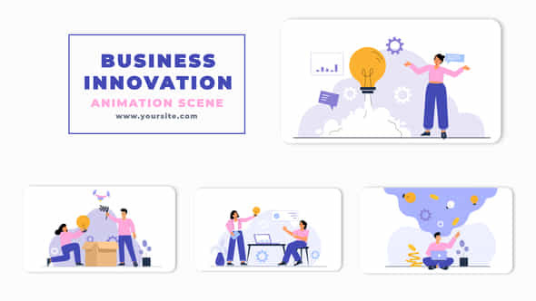 Vector Business Innovation - VideoHive 46416375